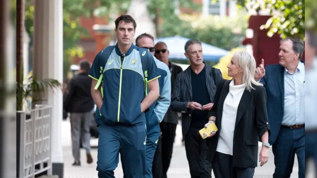 Australia's Entry at Lord's Cricket Ground Blocked Due to India's Practice Sessions