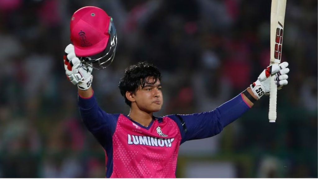 Sanju Samson humorously claims credit for Vaibhav Suryavanshi’s second fastest IPL century, saying, "He played with my bat."