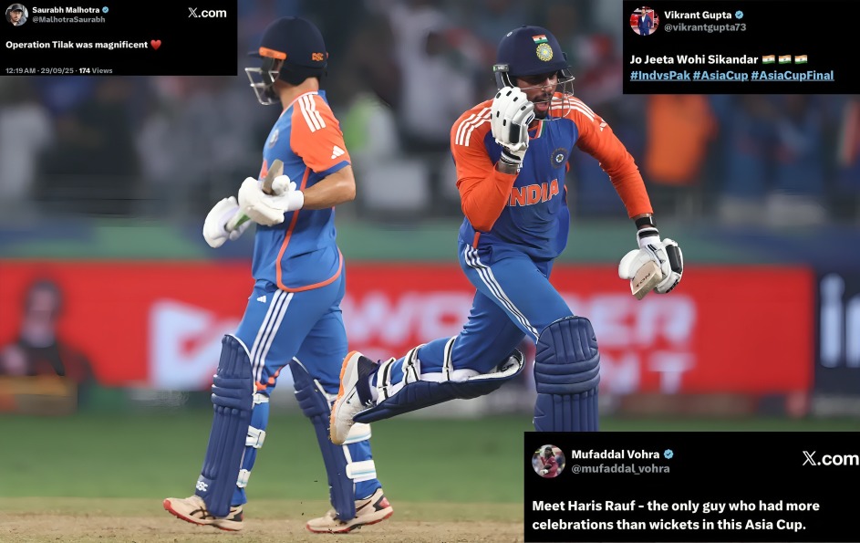 Operation TILAK Triumphs! Fans Celebrate as India Defeats Pakistan Three Times to Clinch Asia Cup 2025